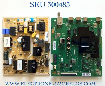 KIT DE TARJETAS PARA TV SAMSUNG / NUMERO DE PARTE MAIN BN94-15417F / BN41-02756B / BN97-16939J / BN96-52107A / BN9415417F / FUENTE BN44-01053A / L43S6_TDY / BN4401053A / PANEL CY-BT043HGNV1H / MODELO UN43TU8000 / UN43TU8000FXZA DB08